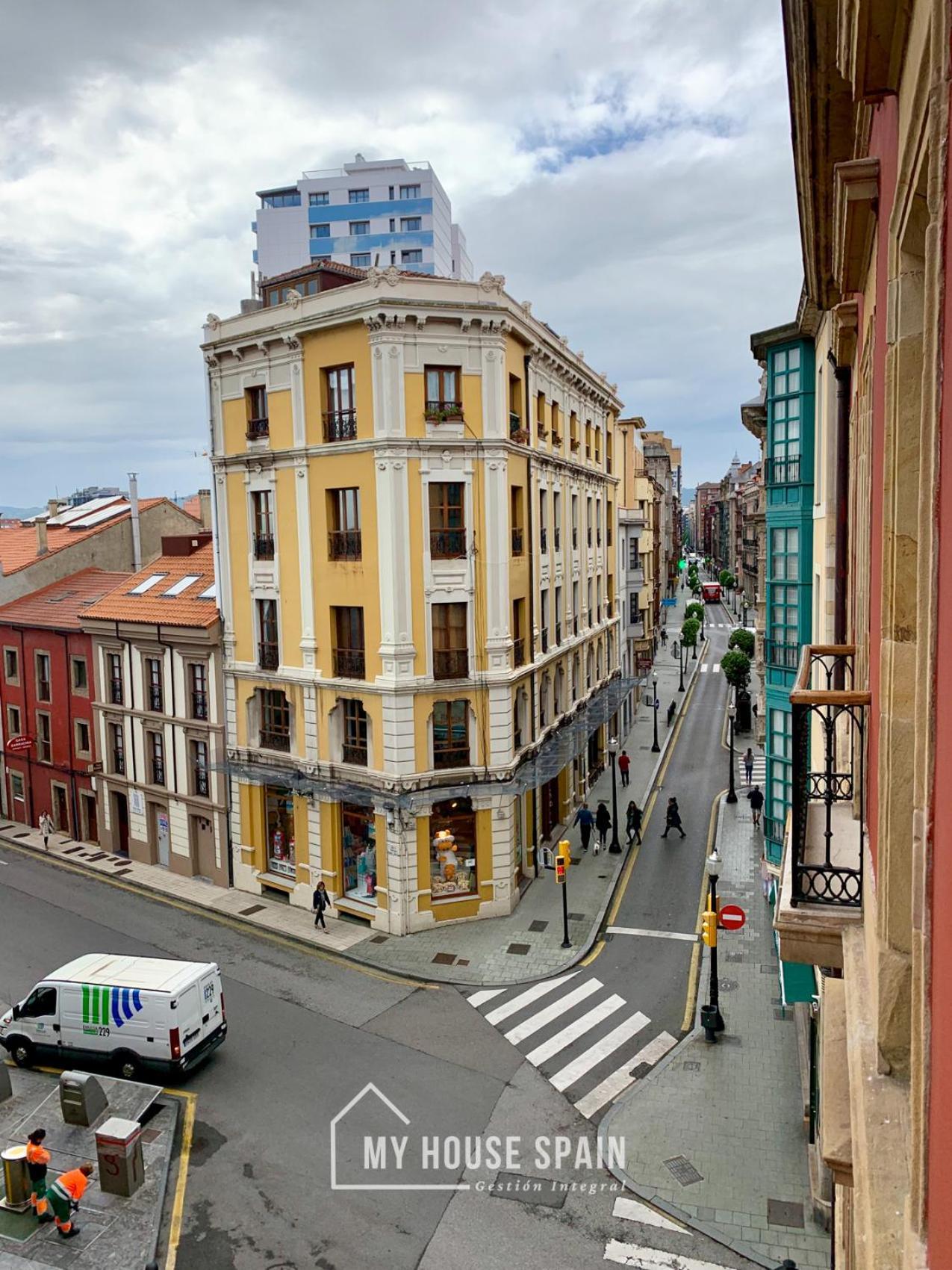 Myhousespain - Acogedor Apartamento Plaza Mayor Gijon 2 Buitenkant foto